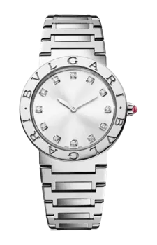 Часы Bulgari Lady с бриллиантами 33 мм