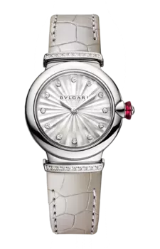 Часы Bulgari Lvcea с бриллиантами 28 мм
