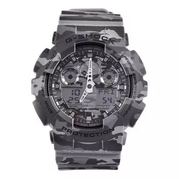 Часы CASIO G-Shock Analog-Digital 'Black Grey', цвет camouflage