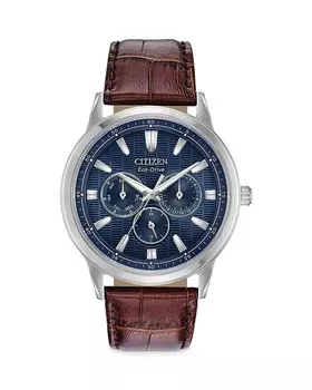 Часы Citizen Eco-Drive Corso, 44 мм, мультиколор
