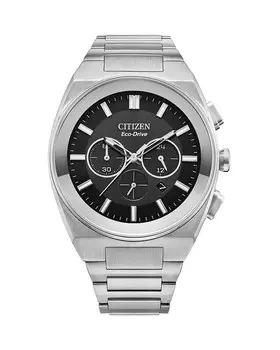 Часы Citizen Eco-Drive Modern Axiom, 43 мм, черный