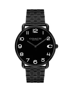 Часы COACH Elliot, 40 мм, черный