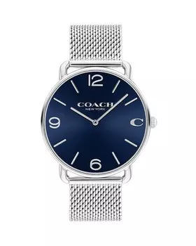 Часы COACH Elliot, 41 мм, синий