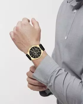 Часы COACH Jackson, 45 мм, черный