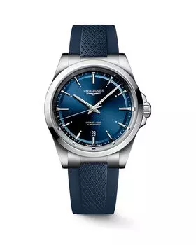 Часы Conquest, 41 мм Longines, синий