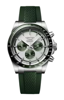 Часы conquest chronograph 42 мм Longines