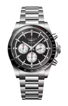 Часы conquest chronograph 42 мм Longines