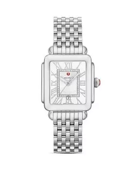 Часы Deco Madison Mid, 29x31 мм MICHELE, цвет Silver