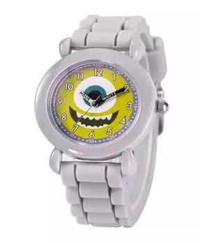 Часы Disney Monsters для мальчиков, серый силиконовый ремешок, 32 мм ewatchfactory, серебро