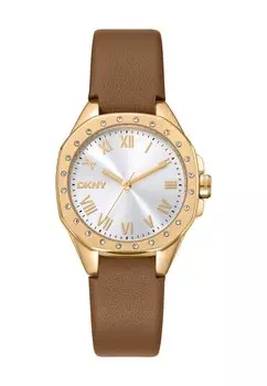 Часы DKNY, коричневый