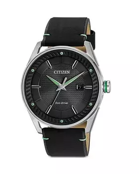 Часы Eco-Drive Brycen Weekender, 42 мм Citizen, цвет Black