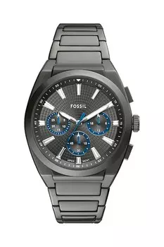 Часы Everett Fossil, серый