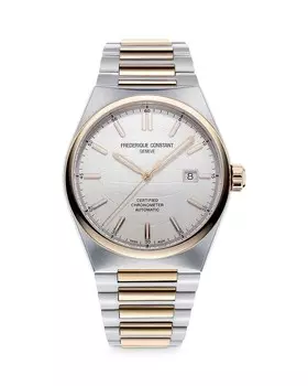 Часы Federique Constant Highlife, 41 мм Frederique Constant, серебряный