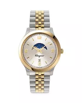 Часы Ferragamo Duo Moonphase, 40 мм