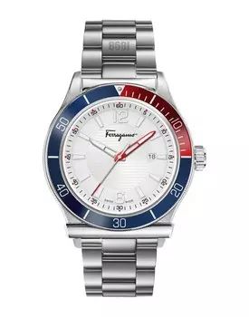Часы Ferragamo, серебро