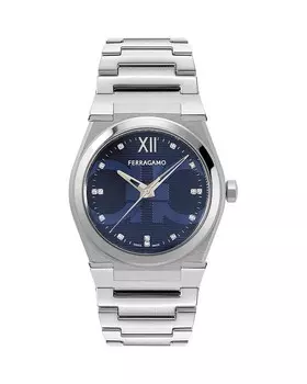 Часы Ferragamo Vega Holiday Capsule, 40 мм, синий