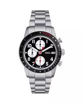 Часы Fossil Sport Tourer, 42 мм, черный