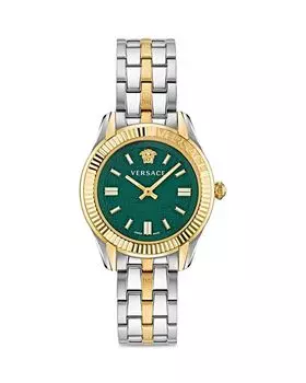Часы Greca Time, 35 мм Versace, цвет Green