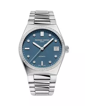 Часы Highlife, 34 мм Frederique Constant, цвет Blue