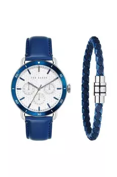 Часы и браслет Ted Baker, синий