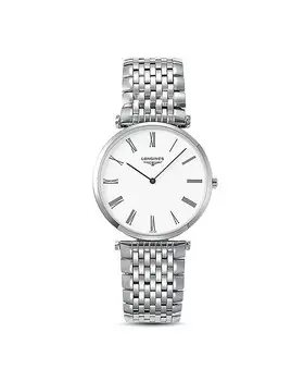 Часы La Grande Classique, 36 мм Longines, цвет Silver
