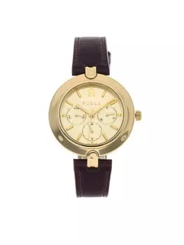 Часы Logo Links WW00030-VIT000-1722S-1-007-20-CN-W Furla, фиолетовый/золотой