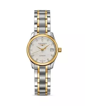 Часы Master Collection, 26 мм Longines, цвет Silver/Gold