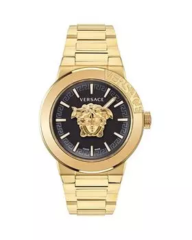 Часы Medusa Infinite, 47 мм Versace, цвет Black