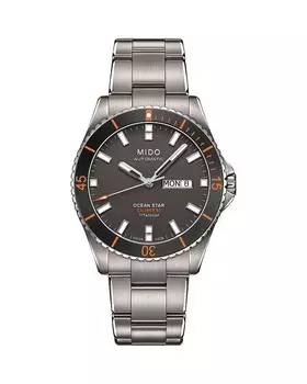 Часы MIDO Ocean Star 200, 42,5 мм, серый