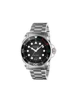 Часы мужские Gucci Дайвинг 45мм, черный