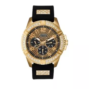 Часы наручные Guess с хронографом, черный