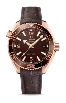 Часы planet ocean 600m co axial master chronometer chocolate Omega