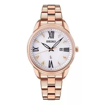Часы SEIKO Quartz Watch, золотой