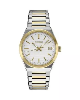 Часы Seiko Watch Essentials, 39 мм, серебряный