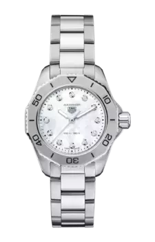 Часы Tag Heuer Aquaracer professional 200 с бриллиантами 30 мм