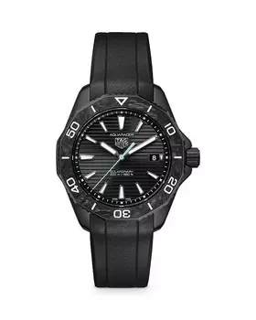 Часы TAG Heuer Aquaracer Professional 200 Solargraph, 40 мм, черный
