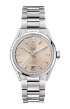 Часы Tag Heuer Carrera из стали с бриллиантами 36 мм