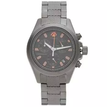 Часы Timex Expedition North Field Chronograph черный, темно-серый, 43 мм