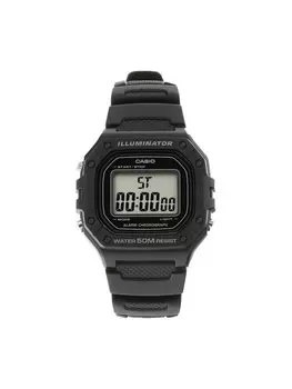Часы W-218H -1AVEF Casio, черный
