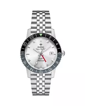 Часы Zodiac Super Sea Wolf, 40 мм, серебряный