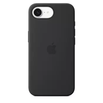Чехол Apple Silicone Case для iPhone 16e, черный