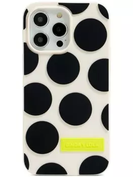 Чехол Bimba y Lola в горошек для iPhone 15 Pro Max, нейтральный