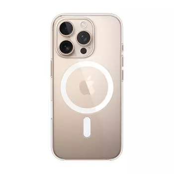 Чехол для Apple iPhone 16 Pro с MagSafe, прозрачный