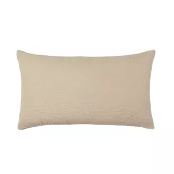 Чехол для декоративной подушки H&M Home Muslin, светло-бежевый