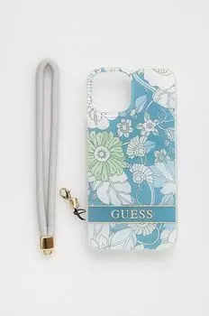 Чехол для iPhone 13 мини 5,4 дюйма Guess, зеленый