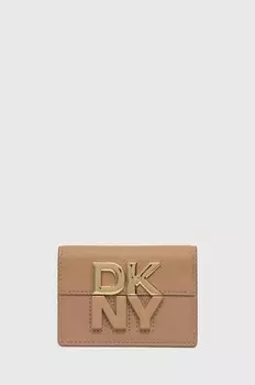 Чехол для карт Dkny, бежевый