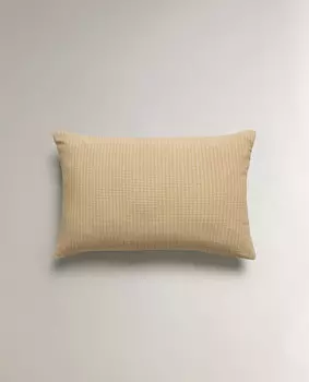 Чехол для подушки Zara Home Check, темно-желтый