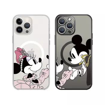 Чехол для телефона Disney, DWCXDDCX63-Translucent left Minnie Mouse