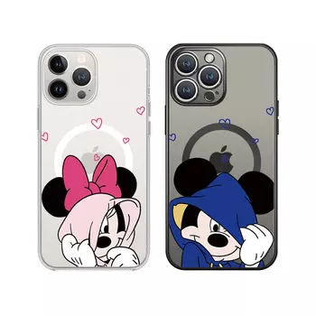 Чехол для телефона Disney, DWCXDDCX71-Translucent left Minnie Mouse