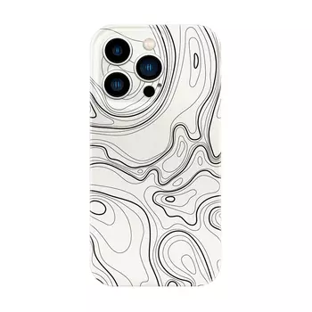 Чехол для телефона Keshami, White stone pattern